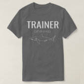 SharkSharkトレーニング付きトレーナー Tシャツ (デザイン正面)