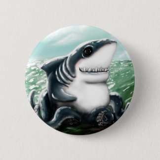 Sharktopus 缶バッジ