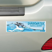 Sharkwaterのバンパーステッカー バンパーステッカー (車上)