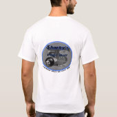 Sharkyのビリヤード場 Tシャツ (裏面)
