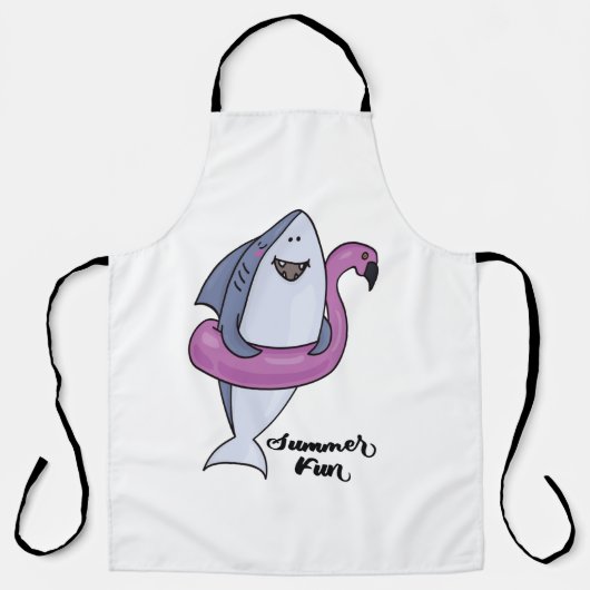 Sharky Summer Fun エプロン (正面)