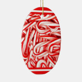 Sharles著クリスマスキャンデーのギフト セラミックオーナメント (右)