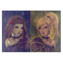 Sharm及びGigiのガラスまな板 カッティングボード