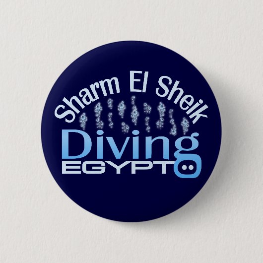 SHARM ELの教主ボタン 缶バッジ (正面)