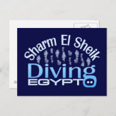 SHARM EL SHEIKポストカードカスタマイズ、 ポストカード (正面/裏面)