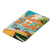 Sharm El Sheik – エジプトのヴィンテージ旅行ポスター マグネット (左側)