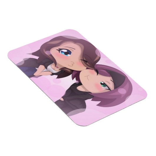 Sharm & Gigiチビ(小さくかわいく書いた感じ) マグネット (右側)