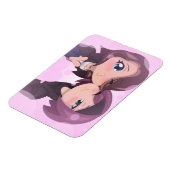 Sharm & Gigiチビ(小さくかわいく書いた感じ) マグネット (左側)