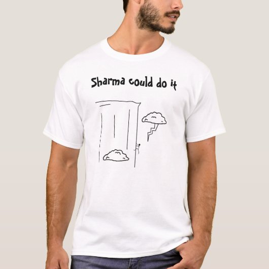 Sharmaはそれをすることができます Tシャツ (正面)