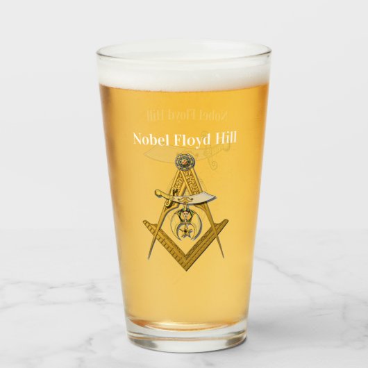 Sharnersのパーソナライズ タンブラーグラス (ドリンク正面)