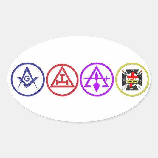 Sharners and Friends Edition 楕円形シール (正面)