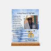 Sharners Mason Memorial写真 アクリルサイン (正面)