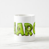 Sharon Name Kiwi Style Tasse Teetasse Kaffeetasse コーヒーマグカップ (中央)