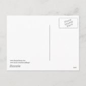 SHARON SHARPEによるメリークリスマスブックス&キャンドル シーズンポストカード (裏面)