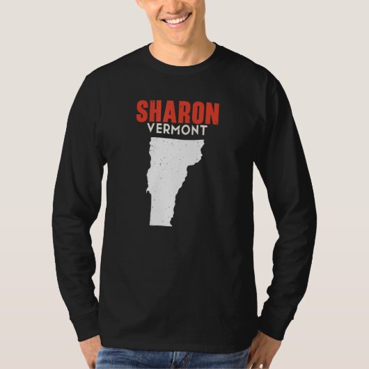 Sharon Vermont USA State America Travel Vermonter Tシャツ (正面)