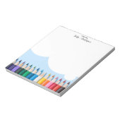 Sharp Crayons “A Note From” Colorful Teacher Notep ノートパッド (回転)