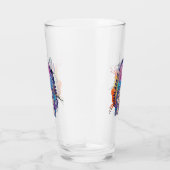 Sharpeiの原産のアメリカインディアンの責任者 タンブラーグラス (右)