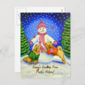 SharPeiはがき シーズンポストカード (正面/裏面)