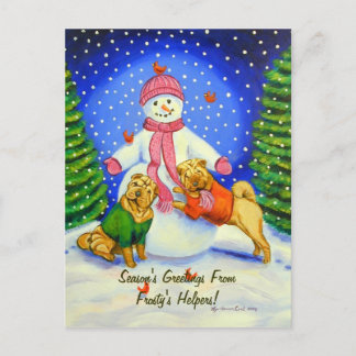 SharPeiはがき シーズンポストカード