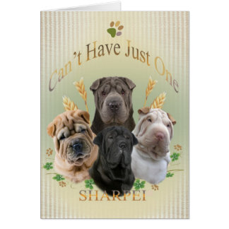Sharpeiはカードちょうど1つを有することができません
