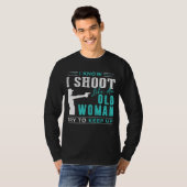Sharpshooting Diva:私保の陽気なTiでアップ Tシャツ (正面フル)
