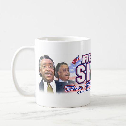 Sharpton 2008のマグ コーヒーマグカップ (左)