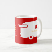 Shastaに翼があります-カスタマイズ可能走行します コーヒーマグカップ (正面右)