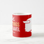 Shastaに翼があります-カスタマイズ可能走行します コーヒーマグカップ (中央)