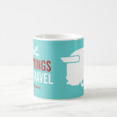 Shastaに翼があります-カスタマイズ可能走行します コーヒーマグカップ (中央)