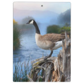 SHASTAのカナダのガチョウ クリップボード (裏面)