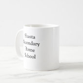 Shastaの二次家の学校のマグ コーヒーマグカップ (正面左)