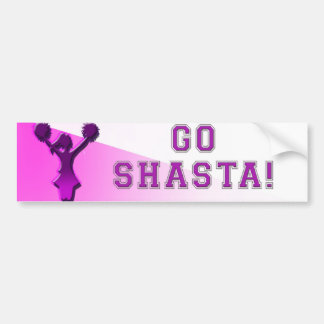 Shastaは行きます! バンパーステッカー