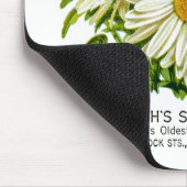 Shastaデイジーのヴィンテージの種の包み マウスパッド (コーナー)