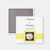 Shastaデイジー「Save the Date」マグネット マグネット (正面/裏面)