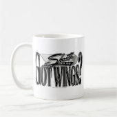 Shasta -- 得られた翼か。 コーヒーマグカップ (左)