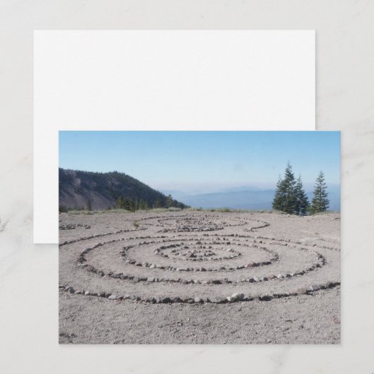 Shasta Labyrinth ポストカード (正面/裏面)