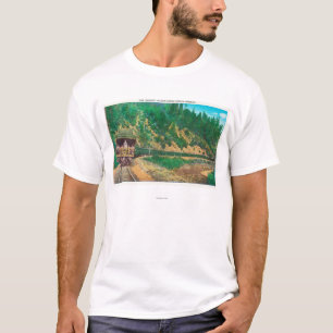 Shasta TrainCowの入り江渓谷の眺め、または Tシャツ