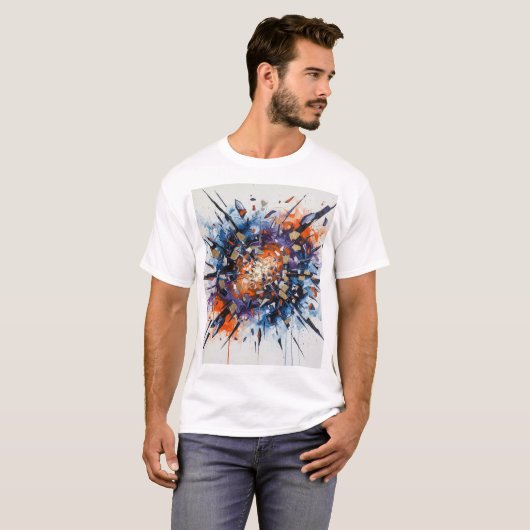 Shatter burst Tee Tシャツ (正面フル)