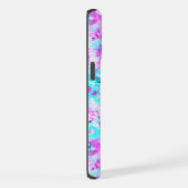 Shattered Blossom カラフルな光のデザイン iPhoneケース (右側面)