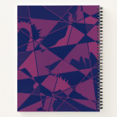 Shattered Blue Red ノートブック (裏面)