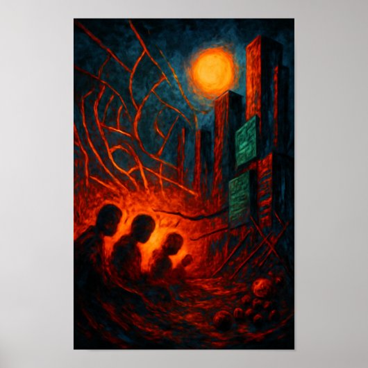 Shattered Eden: The Cruelty of Tomorrow ポスター (正面)