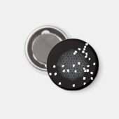 Shattered Puzzle Pattern Kitchen Magnet マグネット (正面/裏面)