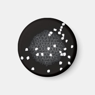 Shattered Puzzle Pattern Kitchen Magnet マグネット