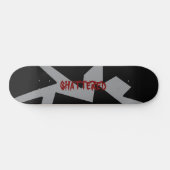 shattered skate deck スケートボード (横)