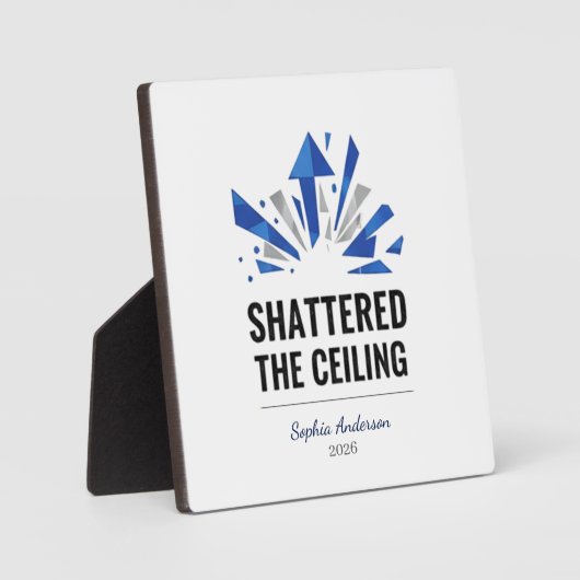 Shattered The Ceiling | Personalized フォトプラーク (正面)