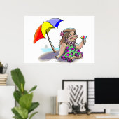 sHaVe IcEプリント ポスター (ホームオフィス)