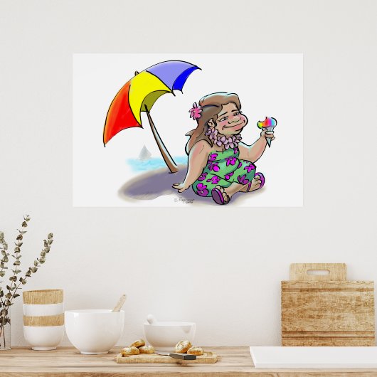 sHaVe IcEプリント ポスター (キッチン)