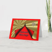 Shavuotのユダヤ人のヘブライ休日のShavuotの恵み シーズンカード (正面)