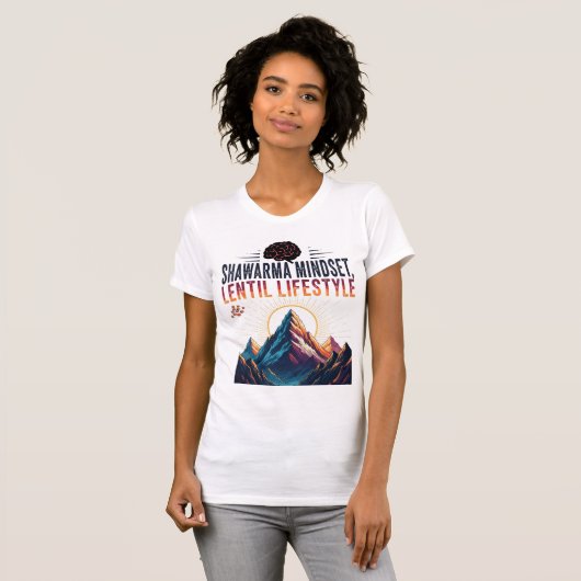 Shawarma Mindset, Lentilライフスタイル— Big Dreams Tシャツ (正面フル)