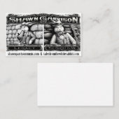 Shawn Garrison Music – 名刺 (正面/裏面)